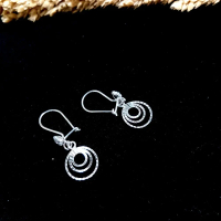 Anting Dewasa Lapis emas Putih