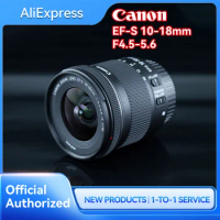 Canon EF-S 10-18mm F4.5--5.6 IS STM APS-C DSLR Camera Lens Wide-Angle Zoom Autofocus Lens For SL3 T8I 250D 80D 90D 7D