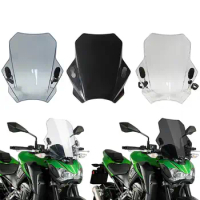Universal Motorcycle Windscreen Windshield Screen Deflector For Tmax 560 2022 Gsx250r Yamaha Tracer 9 Ducati Streetfighter V4s
