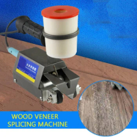 Semi-Automatic Woodworking Sewing Machine Small Veneer Sewing Machine Veneer Routing and Sewing Machine