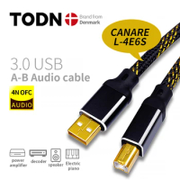 Canare HIFI USB Cable DAC A-B Alpha OCC Digital AB Audio A to B high endType A to Type B Hifi Data Cable