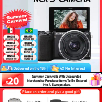 Sony Camera Alpha NEX-5 5C 5N 5R 5T NEX-6 7 APS-C Frame Mirrorless Camera Digital HD Vlog Professional Photography Camera (Used)