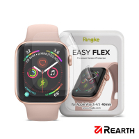 Rearth Apple Watch S4/5 40mm 螢幕保護貼(三片裝)