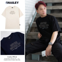 Áo Thun Local Brand SNAILEY Never Give Up Tee Cotton 100% Unisex Tay Lỡ