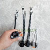 4-pin Fuel Injecto plug WiringHarness，For Komatsu PC200 240 300-8 Excavator QSB6.7、6D107 Cummins Engine 3287699 5301509 4896052