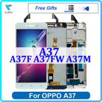 6.0" LCD For OPPO A37 Display Touch Screen A37F A37FW A37M Screens Digitizer Assembly Replacement No