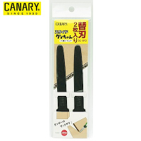 日本CANARY拆箱刀替換刀片DC-BF2(日本平行輸入)物流刀鐵氟龍塗層，在拆箱時不容易沾黏膠帶等殘膠