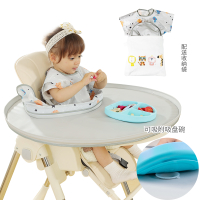 BLW ผ้ากันเปื้อนสำหรับเด็กทารกที่ป้อนอาหารเอง ป้องกันการเลอะเทอะ   หมอนรองเก้าอี้รับประทานอาหาร