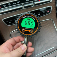 Tire Pressure Monitoring Device With Green Screen Display Ensures Driving Safety No Battery Required