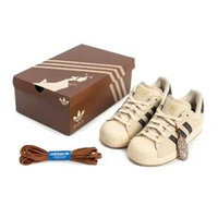 Sepatu Sneakers Pria Adidas Superstar II 'Papua' Brown (KJ8082) Original 46