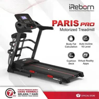 Treadmill Elektrik iReborn Paris - Alat Fitness Gym Olahraga Rumahan Paris