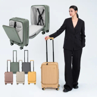 【Acer 宏碁】哥本哈根系列行李箱 20吋登機箱 前開旅行箱 上掀式 多層收納(AirTag儲物袋 環保材質)
