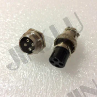 Welding Consumables 4 Prong Pins Pin Plug Socket Connector Aviation Plug for TIG MIG MAG Plasma Cutting Torch