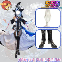 CoCos-SSS Game Arknights Specter The Unchained Cosplay Costume Arknights Laurentina Activity Party Role Play Costume and Wig