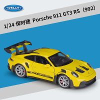 2024Welly 1:24 Porsche 911 GT3 RS 992 xe thể thao mô phỏng hợp kim mô hình xe ô tô đồ chơi sưu tầm B