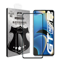 【VXTRA】realme GT Neo2 全膠貼合 滿版疏水疏油9H鋼化頂級玻璃膜-黑