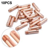 M6 Thread 0.6/0.8/0.9/1.0/1.2mm Copper Welding Nozzles For MB15AK MIG Professional Accessory Durable High-quality