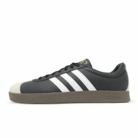 adidas 休閒鞋 VL Court Classic 男鞋 女鞋 黑 白 焦糖底 復古 愛迪達 JQ2471
