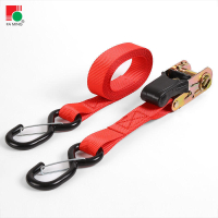 保險鉤捆綁帶 棘輪拉緊器貨物收緊器滌綸固定帶行李繩多功能
