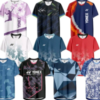 CUSTOM Nama Jersey Badminton/Bulutangkis Full Printing dan sablon Custom Tambah Nama, Tim, Logo, dan