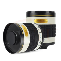JINTU White 500mm f/6.3 Ultra-Telephoto Mirror HD Lens for Canon 750D 700D 650D 600D 550D 800D 60D 70D 80D 1200D 1300D CAMERAS