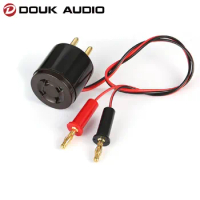 Douk Audio Tube Amp Plated / Cathode Bias Current Probe Tester Socket for 6L6 6V6 EL34 KT88 6550 2A3 WE300B 6A3
