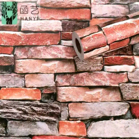 wallpaper dinding motif batu bata