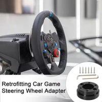 Replacement Polished Retrofitting Racing Game Steering Wheel Plate for Logitech G29 G920 G923