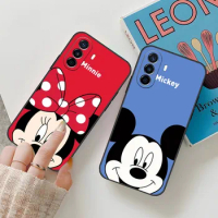 Disney Mickey Mouse Phone Case For Huawei P30 P50 P40 P10 P20 Lite Mate 40 Pro Plus Psmart Z 6 7 9 Back Cover