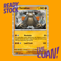 Pokemon TCG Indonesia Hitam & Putih SV11S - Terrakion Holo 106/172