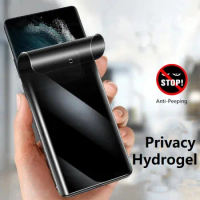 Privacy Hydrogel Protective for Poco X3 Pro X3 NFC M5S M5 Film for Xiaomi Poco F3 F4 GT M3 M4 X4 Pro 5G Screen Protector
