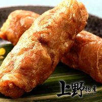 【上野物產】任選 脆皮鮮嫩爆漿雞腿捲x1包(300g土10%/3入/包 雞腿 雞腿捲)