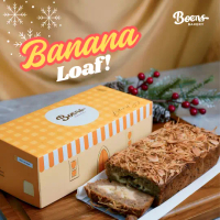 Banana Loaf / Hampers Natal (Original/ Chocochip/ Cheese Melt) - Boens Bakery