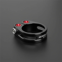 Bicycle Seatpost Clamp 31.8-34.9mm For Mountain Bikes Lightweight Hollow Quick Release Design CNC Ma
