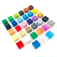 บล็อกตัวต่อ DIY 1 ชิ้น ตัวเลข 3003 ชิ้น อิฐหนา จุด 2x2 ขนาดสร้างสรรค์เพื่อการศึกษา เข้ากันได้กับอิฐพ