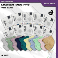 ACEH.UMI 3N 131450 Masker KN95 PRO Y&B CARE 4Ply isi 10Pcs Putih Hitam Warna Warni 95PRO KN 95 PRO 4