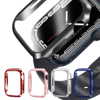 City Boss Apple Watch Series 7 (41mm) 金屬質感磨砂一體式防撞保護殼 保護邊框