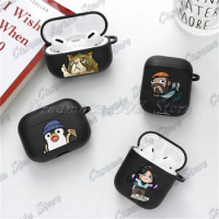Cute Cartoon Game Valorant Case for Airpods 1 2 3 Pro Ett Sova Cypher Man Earphone Box Shockproof Protective AirPods Pro Case