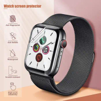 2Pcs Screen Protector for Apple Watch SE/Series 6 / Series 5 / Series 4 40mm Bubble Free Waterproof TPU Soft Flexible Film