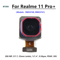 Rear Back Camera For Realme 11 Pro+ 11Pro Main Backside View Big Camera Module Flex Replacement Repair Spare Parts
