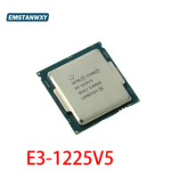 Xeon E3-1225V5 CPU 3.30GHz 8M 80W LGA1151 E3-1225 V5 Quad-core E3 1225 V5 processor E3 1225V5