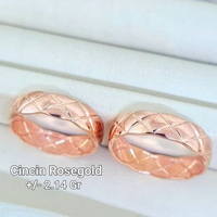 Cincin Coco X Emas Rosegold 750 kadar 17k sz11-2,14gr