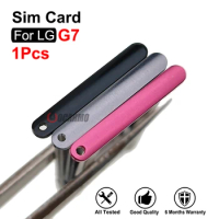 For LG G7 ThinQ LG G710 Sim Tray Black Grey Red SIM Card Slot Replacement Part