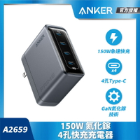 ANKER A2659 150W 氮化鎵 4孔 快充充電器