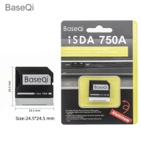 BaseQi For Dell XPS 15inch 9550 /DELL inspiron14inch 5445/DELL M5510 Micro SD Card Adapter Aluminum Card Reader 750A