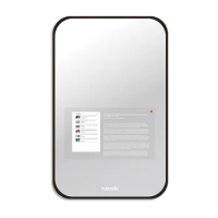 Blue-tooth Intelligent Mirror Android 11 System Anti-fog Waterproof Smart Magic Mirror TV LED lighting Bathroom Smart Mirror