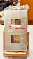 Panasonic國際牌日本製 無螺絲孔 新金屬二型 插座用雙孔面板