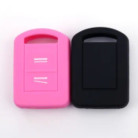 2 Buttons Silicone Car Key Cover Case Set Protection for Opel Vauxhall Corsa C Agila Meriva Combo Remote Key Fob