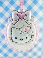 【震撼精品百貨】Hello Kitty 凱蒂貓 KITTY鑰匙圈-姓名蝴蝶 震撼日式精品百貨