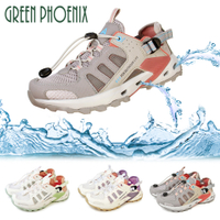 女鞋 溯溪鞋 登山鞋 休閒鞋 排水 護趾 防踢【GREEN PHOENIX 波兒德】U8-20792